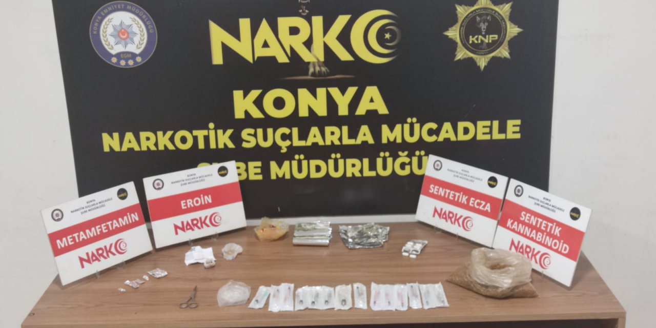 Konya’da uyuşturucu operasyonu: 11 şüpheli tutuklandı