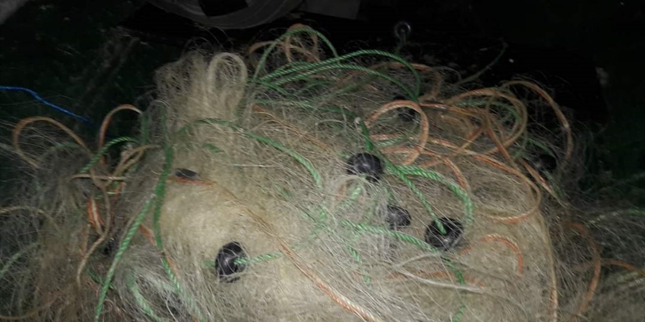 Konya Altınapa Barajı’nda ağ denetimi yapıldı