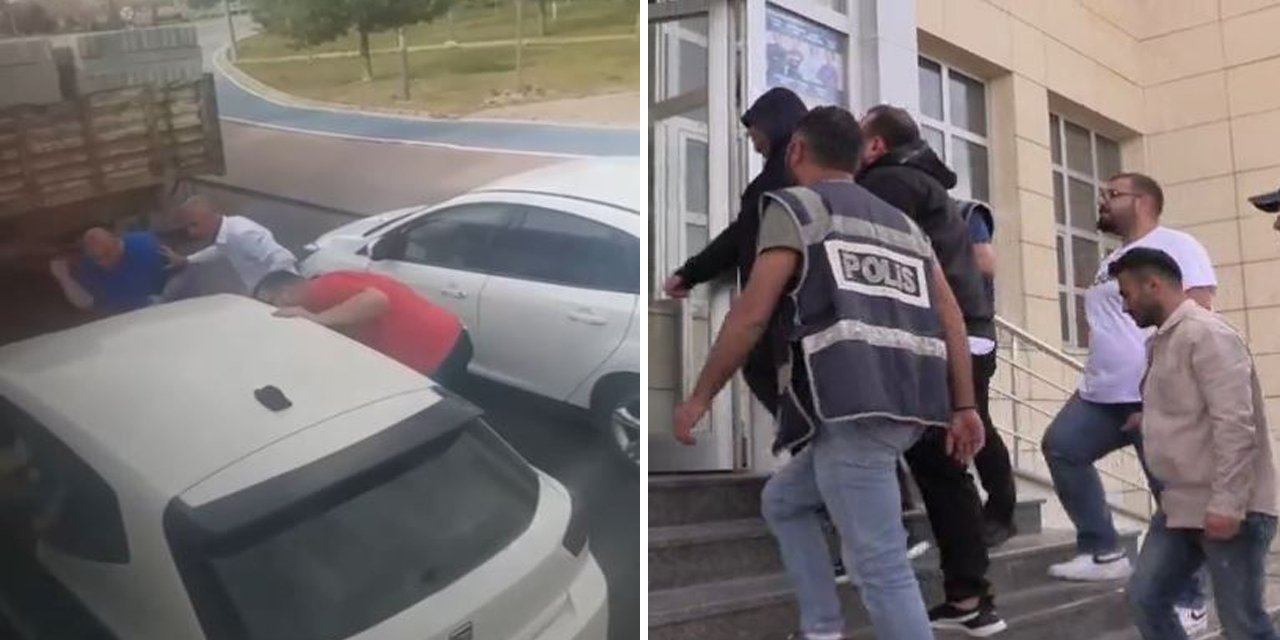 Haber Dairesi gündeme getirdi, Konya’da araca saldıran 4 kişi yakalandı