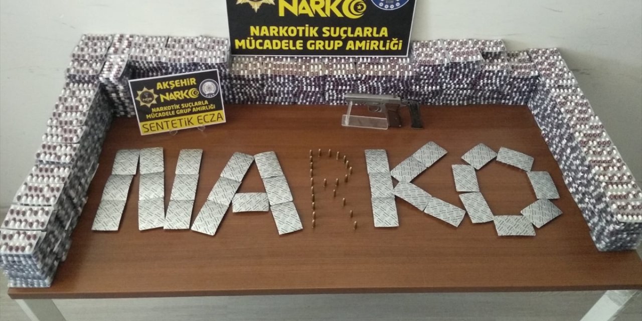 Akşehir’de uyuşturucu operasyonu