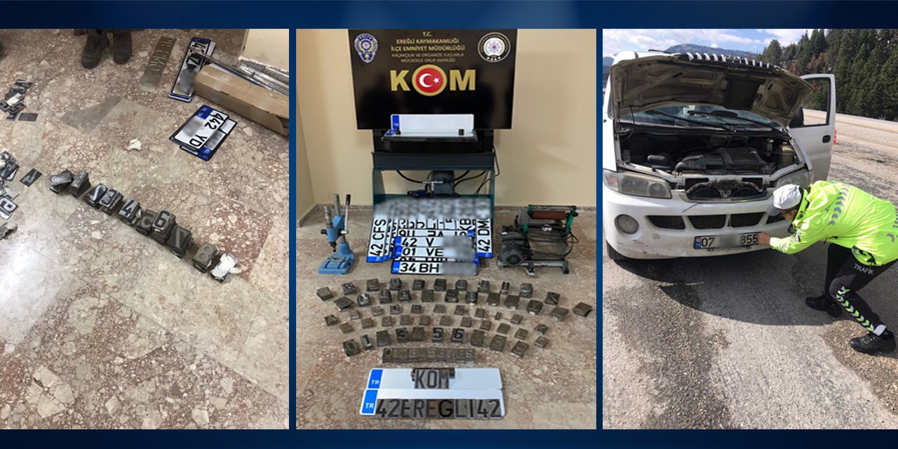 Konya’da 11 bin 315 araç denetlendi, 107 araç ve sürücüsüne işlem yapıldı