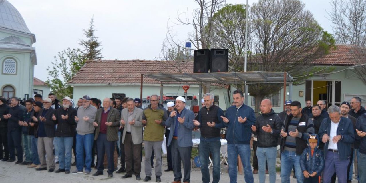 Kulu’da yağmur duası yapıldı