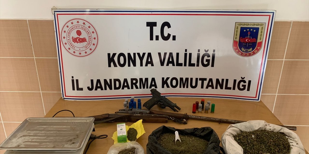 Konya'da uyuşturucu operasyonu! 2 kilo esrar ele geçirildi