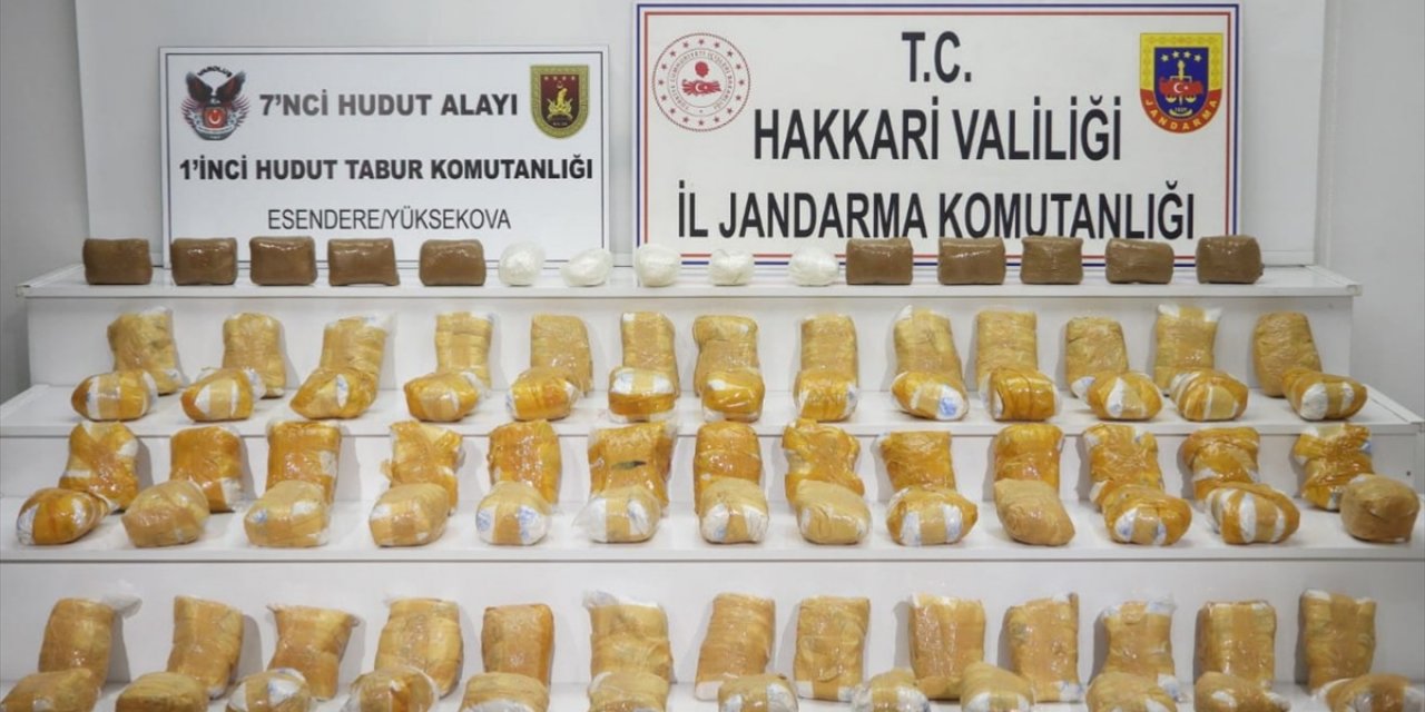 94 kilo eroin ele geçirildi