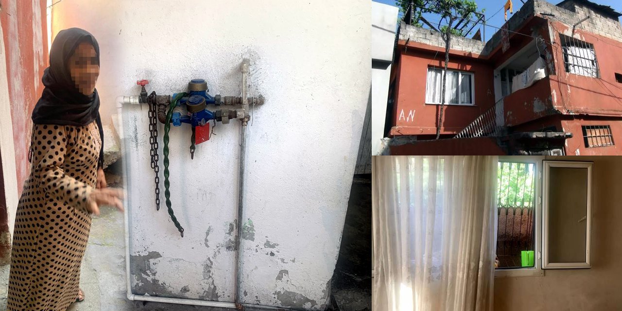 Kızını pencere demirine zincirledi! Bir ay boyunca bağlı kaldı