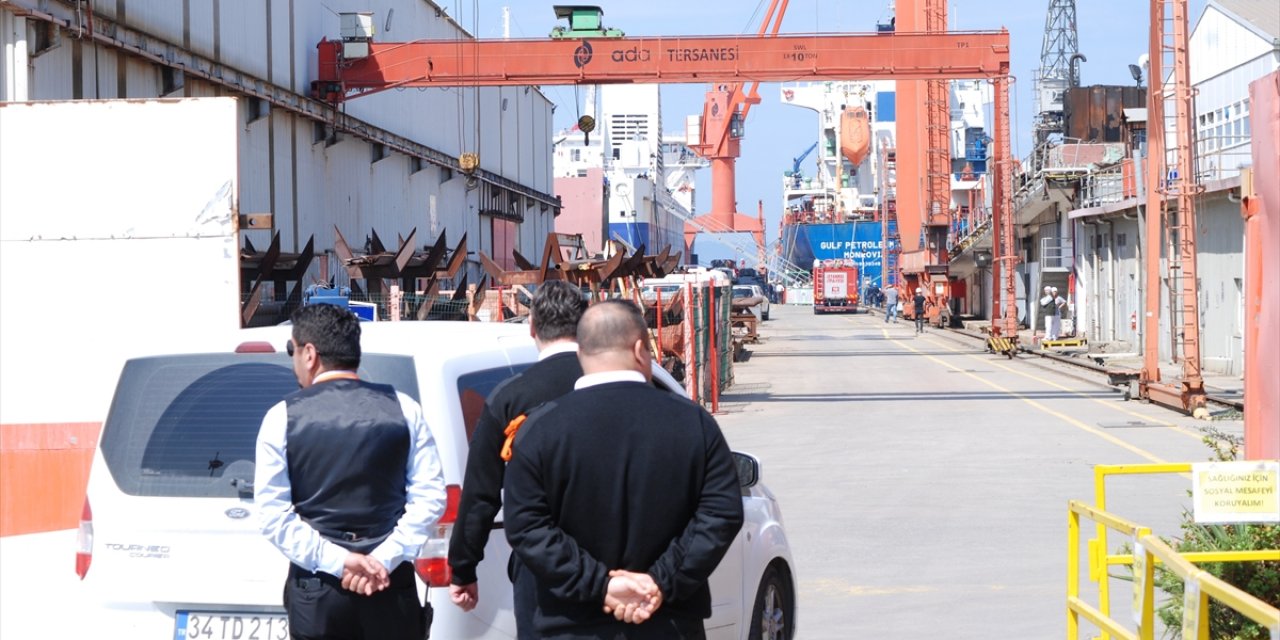 Tuzla'da tersanede karbondioksit zehirlenmesi