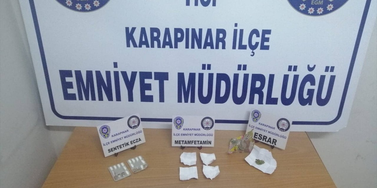 Karapınar’da uyuşturucu operasyonu
