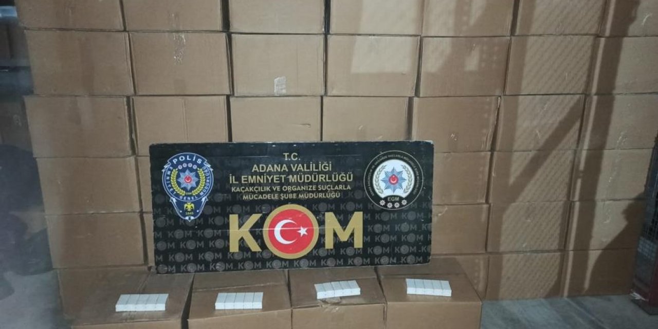 Kaçak sigara operasyonu