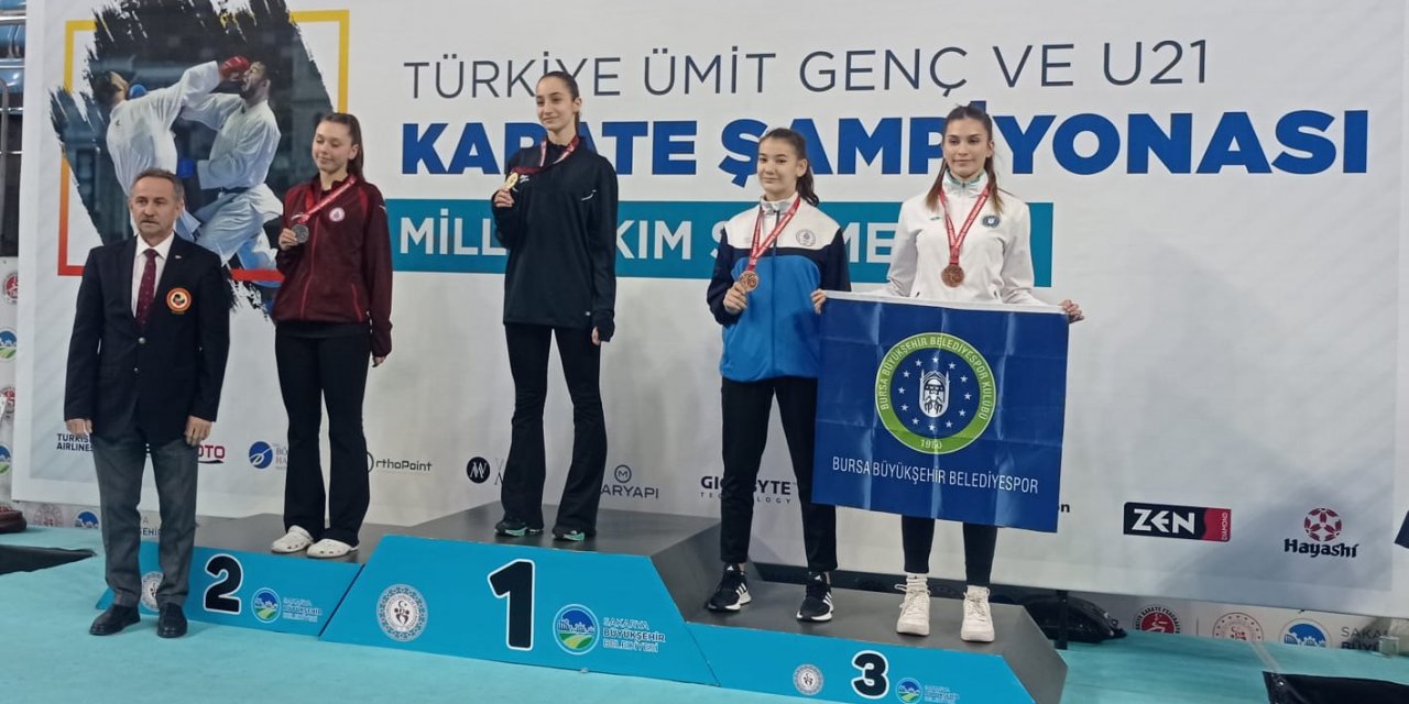 Selçuklu Belediyesporlu Vesile’den bronz madalya