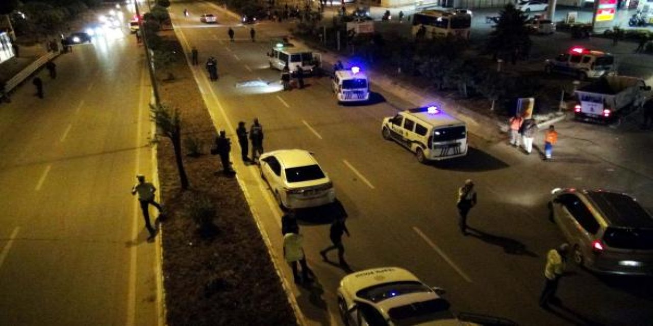 Motosikletin çarptığı yaya öldü