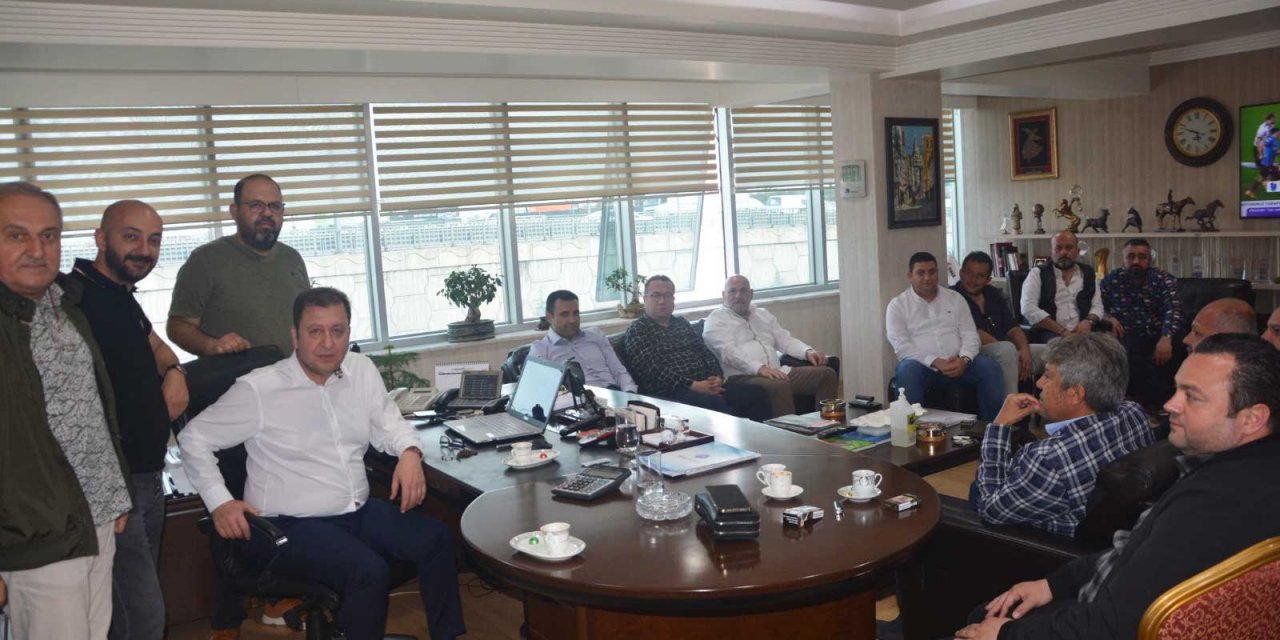 Konyaspor yönetiminden Arif Çelik’e ziyaret