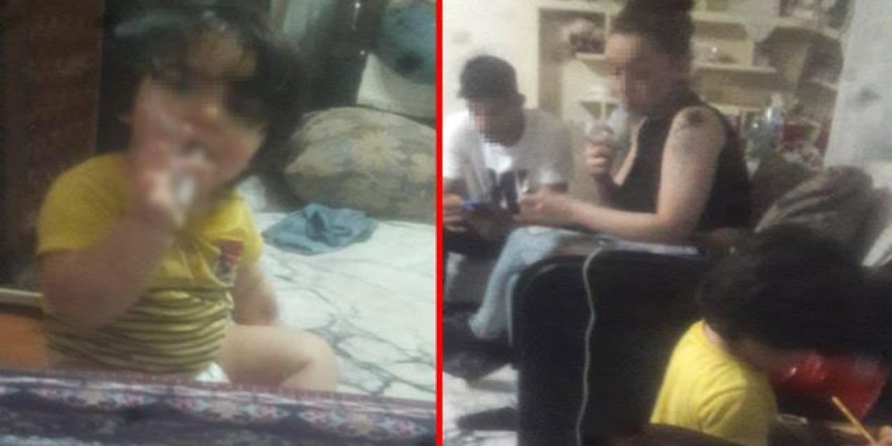 2 yaşındaki çocuğun videosu tepkiye yol açtı! Polis o anneyi gözaltına aldı
