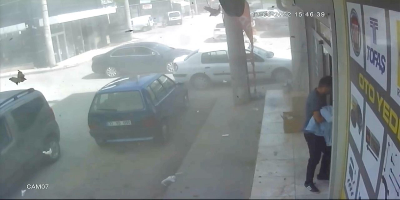 Hortum anı kamerada