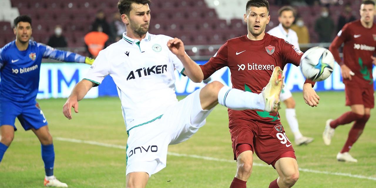 Konyaspor-Hatayspor rekabetinde rakamlar