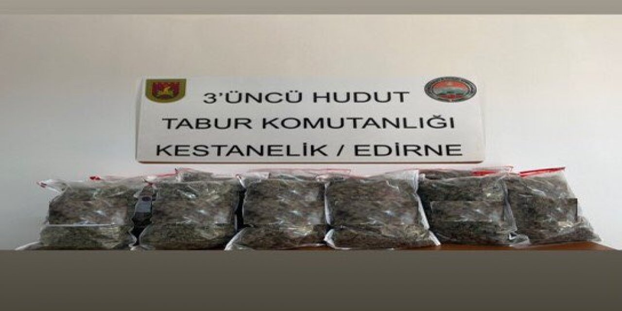 Hudut Kartalları, 54 kilo uyuşturucu yakaladı