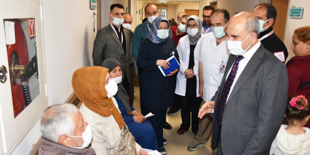 Konya’da bir hastanede Kovid-19 hastası kalmadı