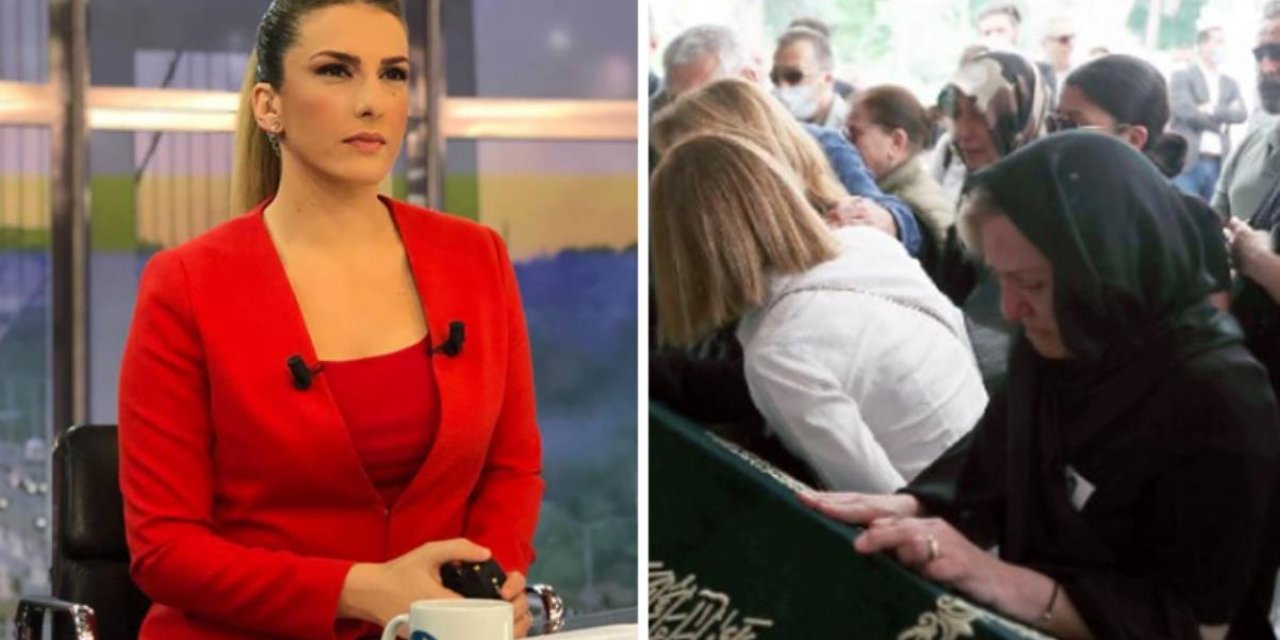 Vefat eden başarılı spikere veda! Annenin sözleri yürek dağladı