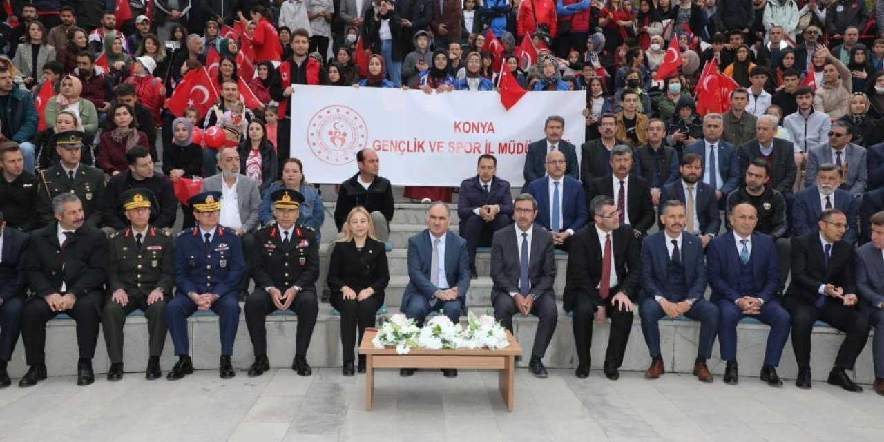 Konya’da 19 Mayıs çeşitli etkinliklerle kutlandı