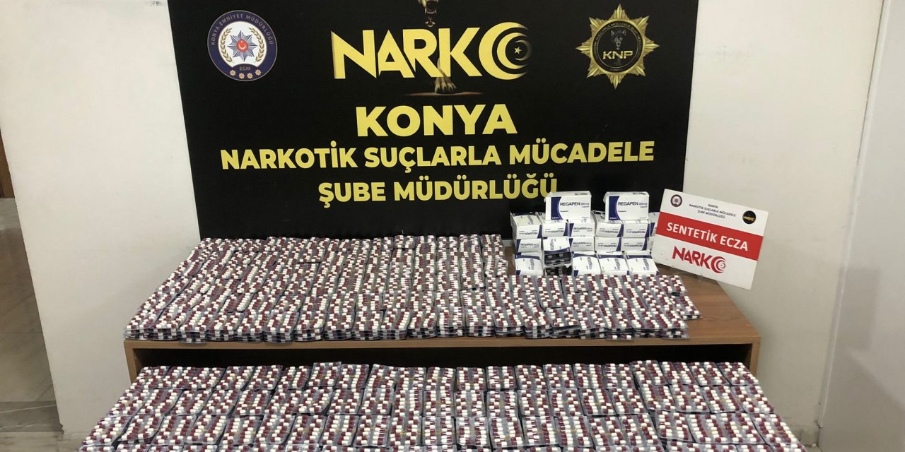 Konya’da zehir tacirlerine darbe! 48 şüpheli gözaltına alındı