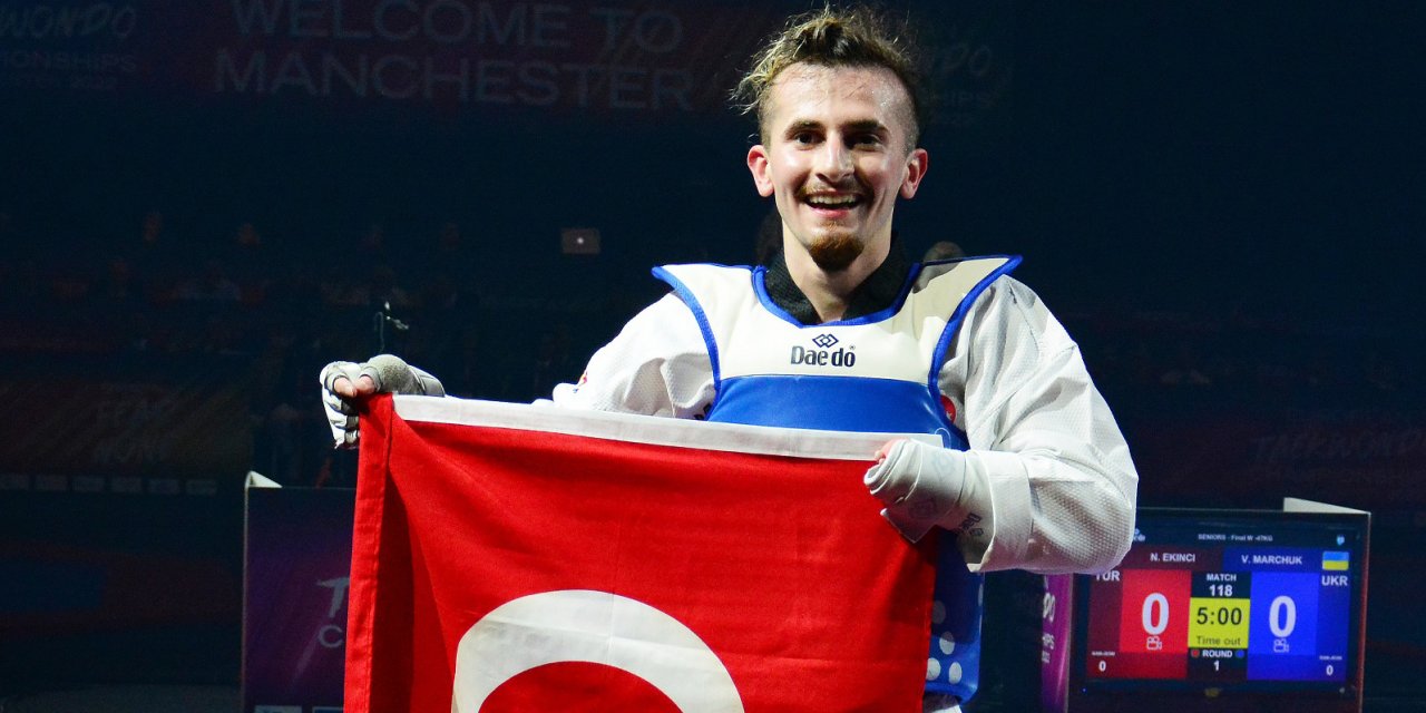 Konyalı sporcudan altın madalya