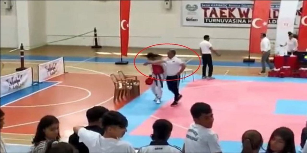 Sporcusuna tokat atan antrenör hakkında soruşturma