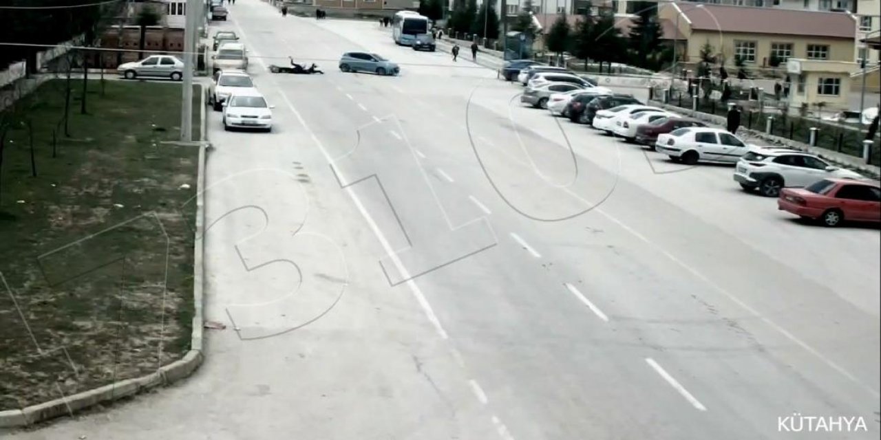 İki ayrı kaza: O anlar kamerada