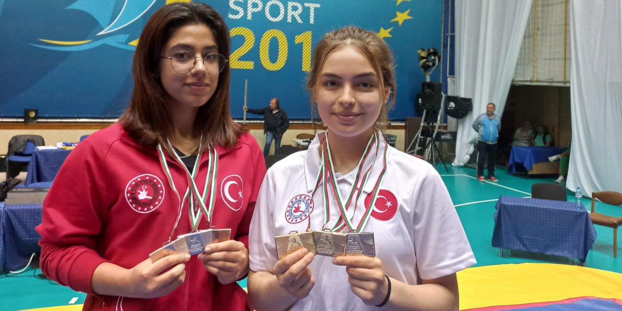 Konyalı sporculardan madalya yağmuru