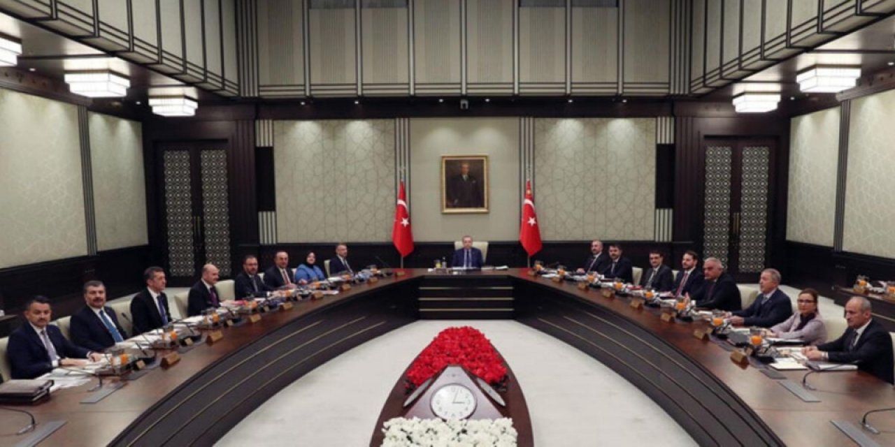 Kabine toplantısı başladı