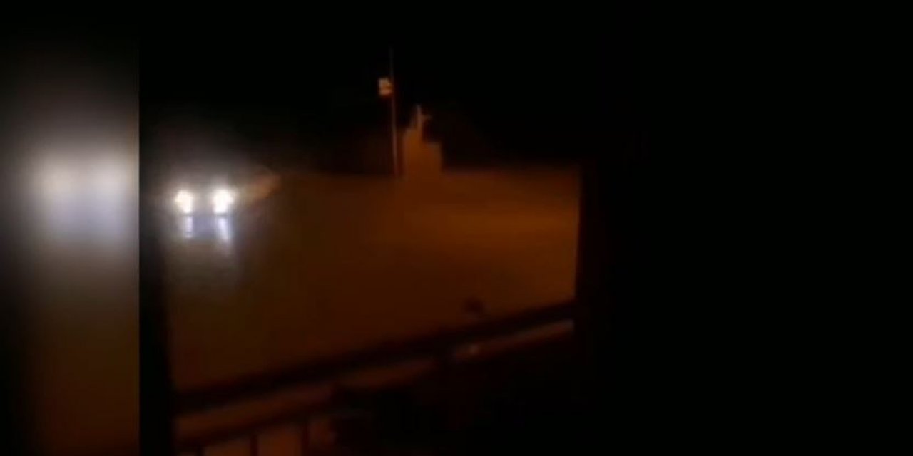 Konya’da driftçi sürücü gece yarısı ortalığı birbirine kattı
