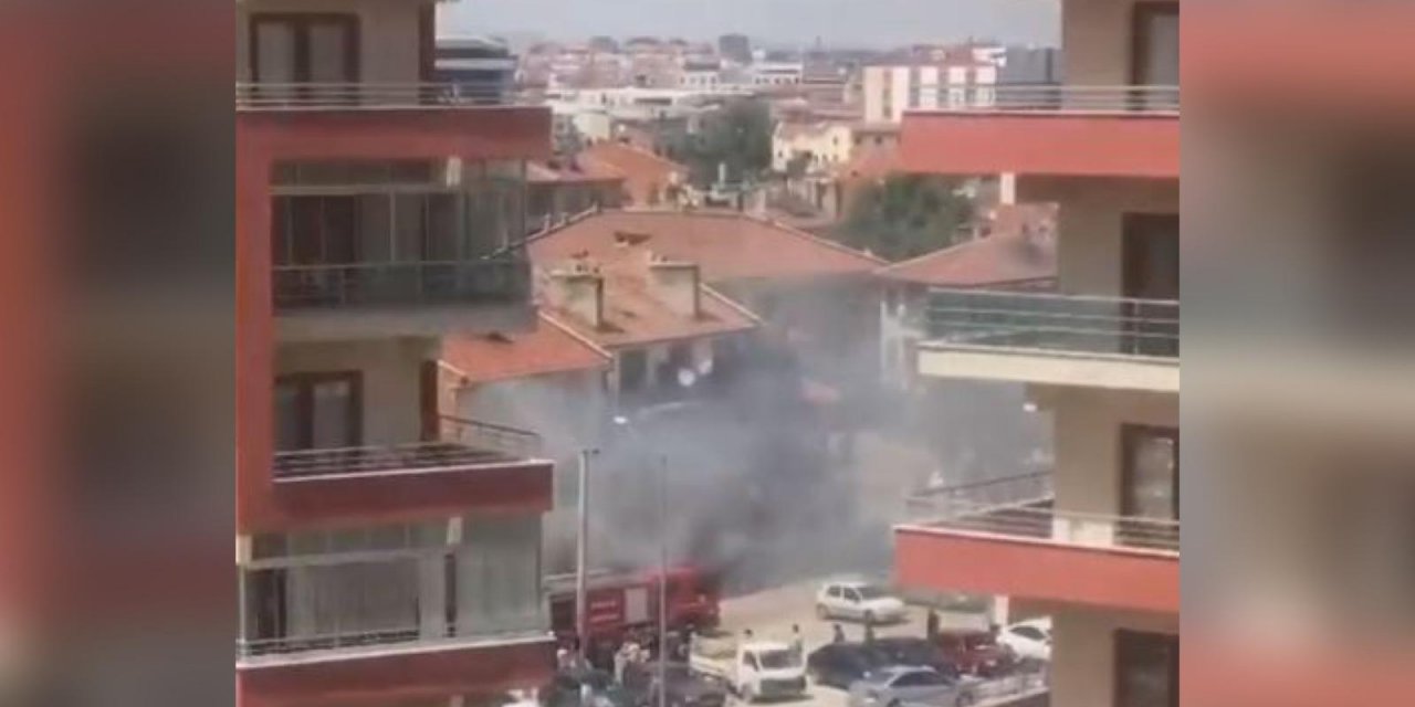 Konya’da çakmakla oynayan çocuk evi yaktı: 2 yaralı