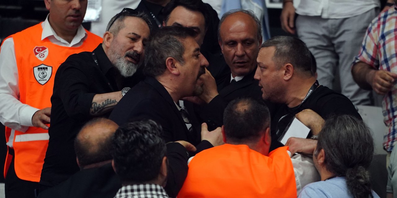 Beşiktaş kongresinde kavga