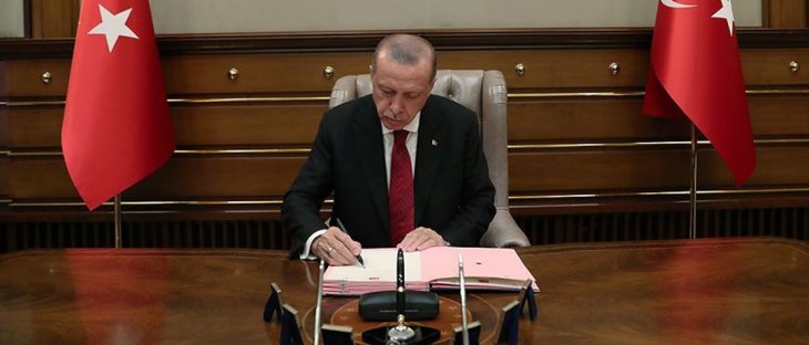 Cumhurbaşkanı Erdoğan 5 üniversiteye rektör atadı