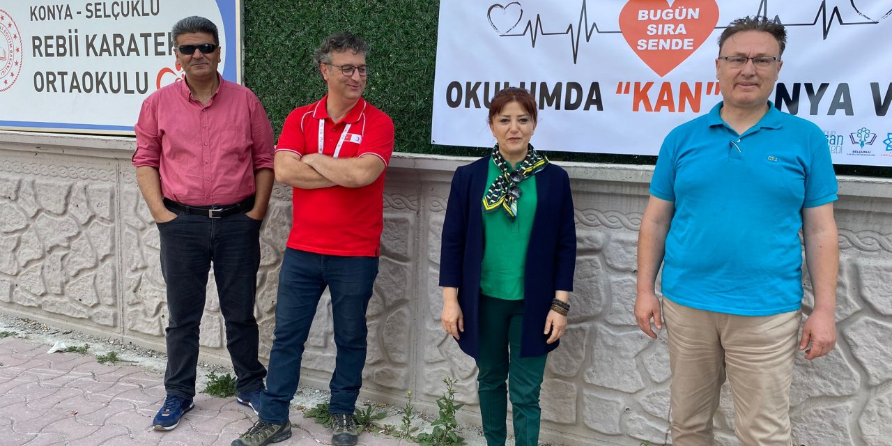 Konya’da “Okulumda ‘KAN’panya var” projesi
