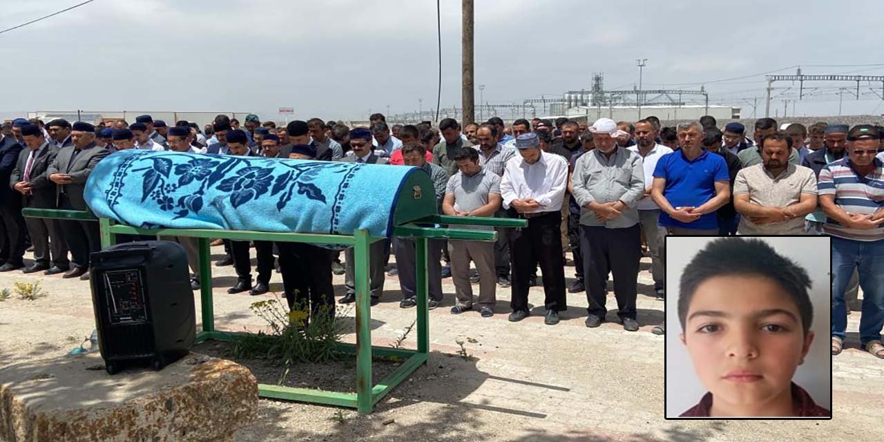 Konya'da gölette boğulan lise öğrencisi Yakup Yılmaz'a acı veda