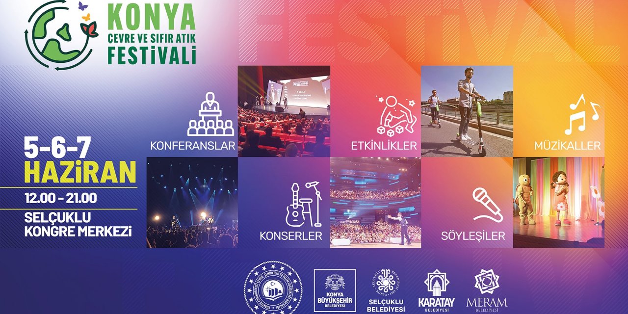 Konya, “Çevre ve Sıfır Atık” festivaline hazırlanıyor