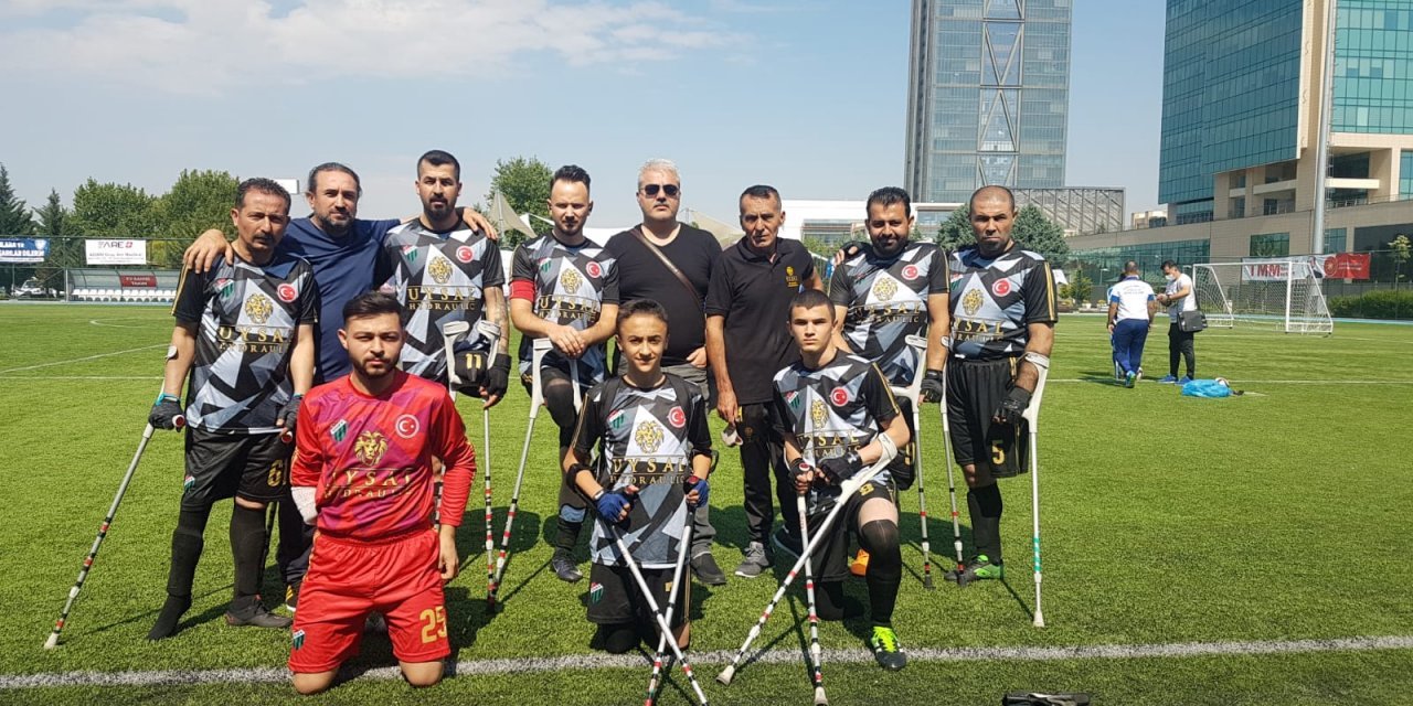 Konya Bedensel Engelliler Spor Kulübü 6.sırada tamamladı