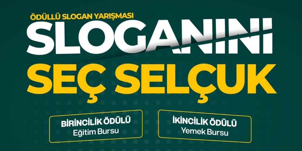 Selçuk Üniversitesi’nde ödüllü slogan yarışması I Başvuru linki