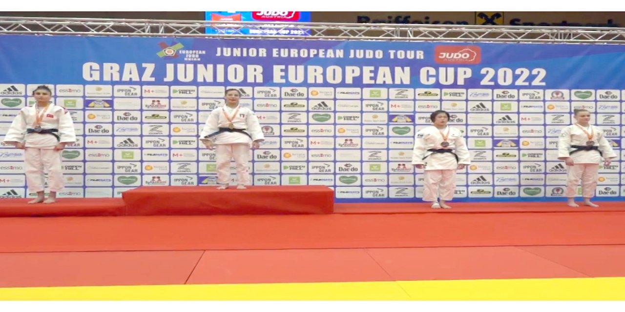 Taşkent sporlu Milli Judocu İlayda Koçyiğit Avrupa ikincisi oldu