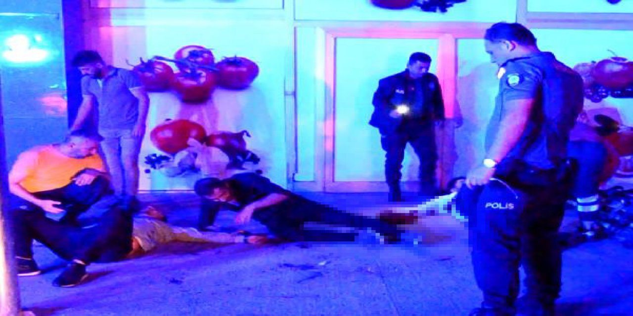 Yol verme kavgası kanlı bitti: 3 yaralı