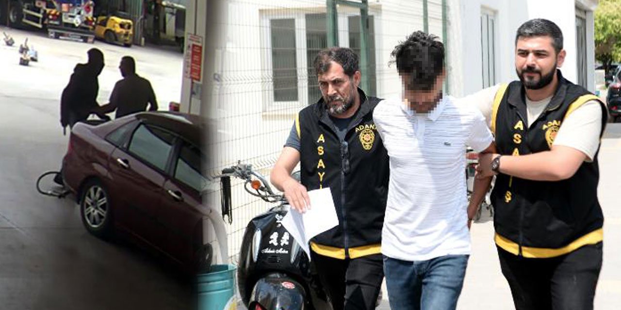 Akaryakıt istasyonunu soymuştu! Kullandığı tabanca oyuncak çıktı