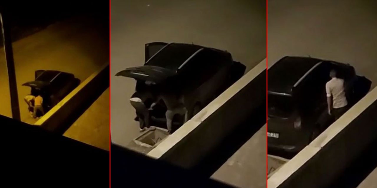 Konya’da menhol kapaklarını çalan şüpheli yakalandı! Diğeri aranıyor