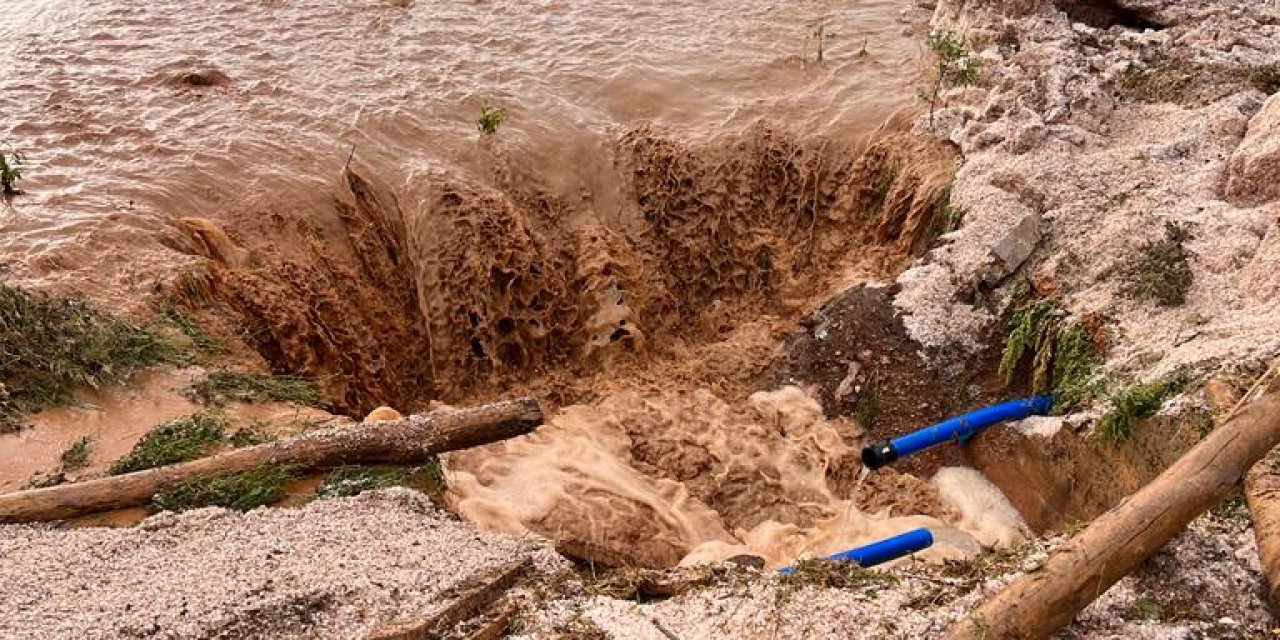 Konya’yı aşırı yağışlar vurdu! Valilikten hasar açıklaması