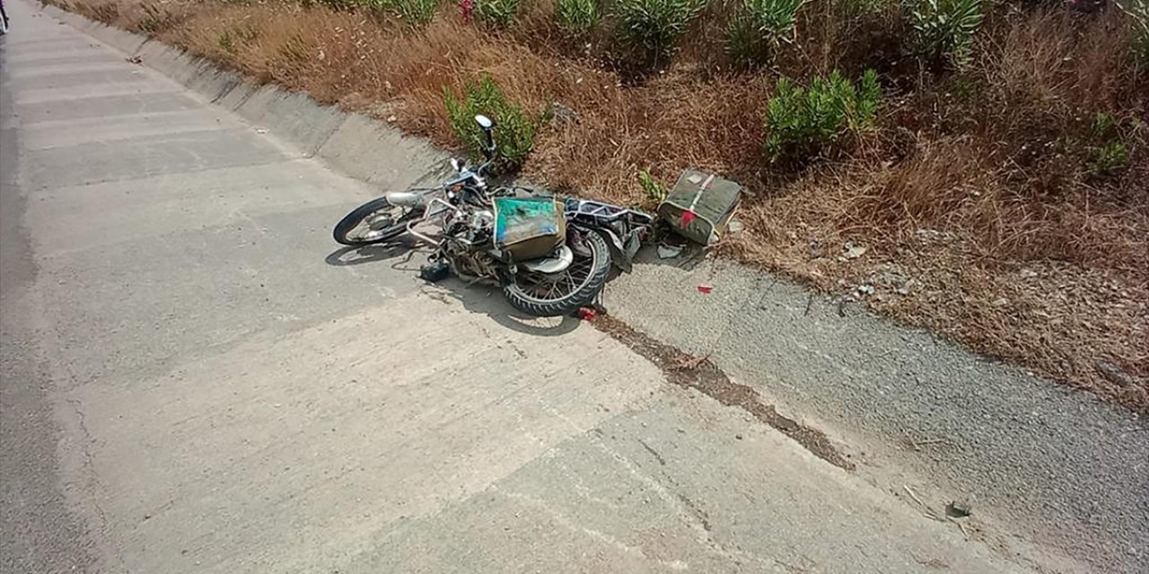 Otomobil ile motosiklet çarpıştı: 1 ölü