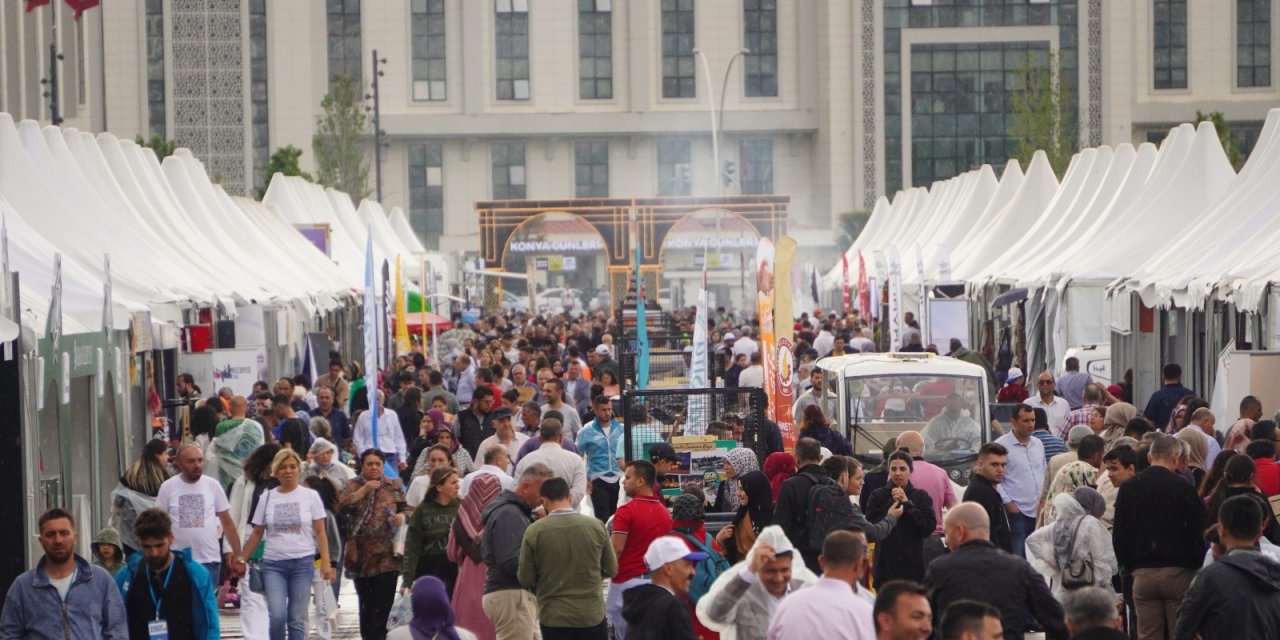Ankara’daki Konya Günleri esnafın yüzünü güldürdü