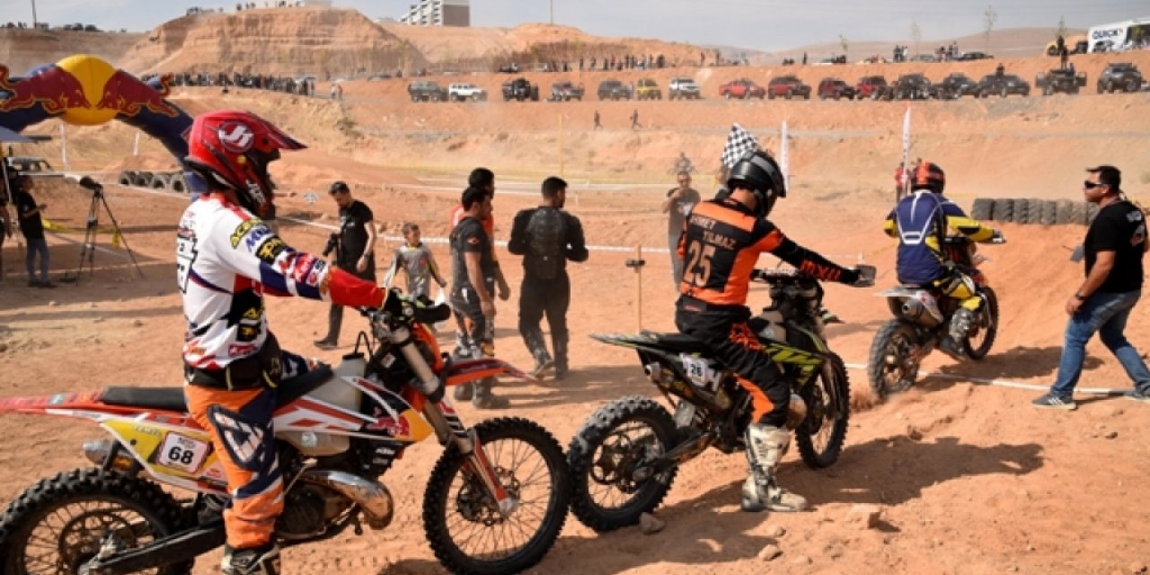 Konya Enduro Fest 2022 Yarışları'nın sıralama turları yapıldı