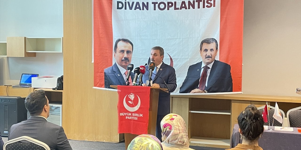 BBP Lideri Destici Konya’da! Seçimlerde destekleyecekleri ismi açıkladı