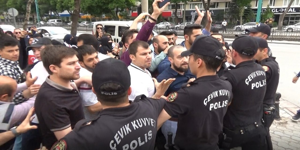 Konya’da izinsiz Alparslan Kuytul yürüyüşüne gözaltı
