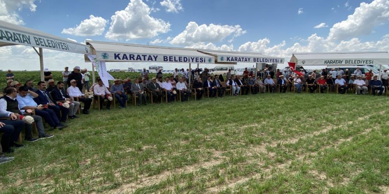 Konya’da tarla günü etkinliği düzenlendi