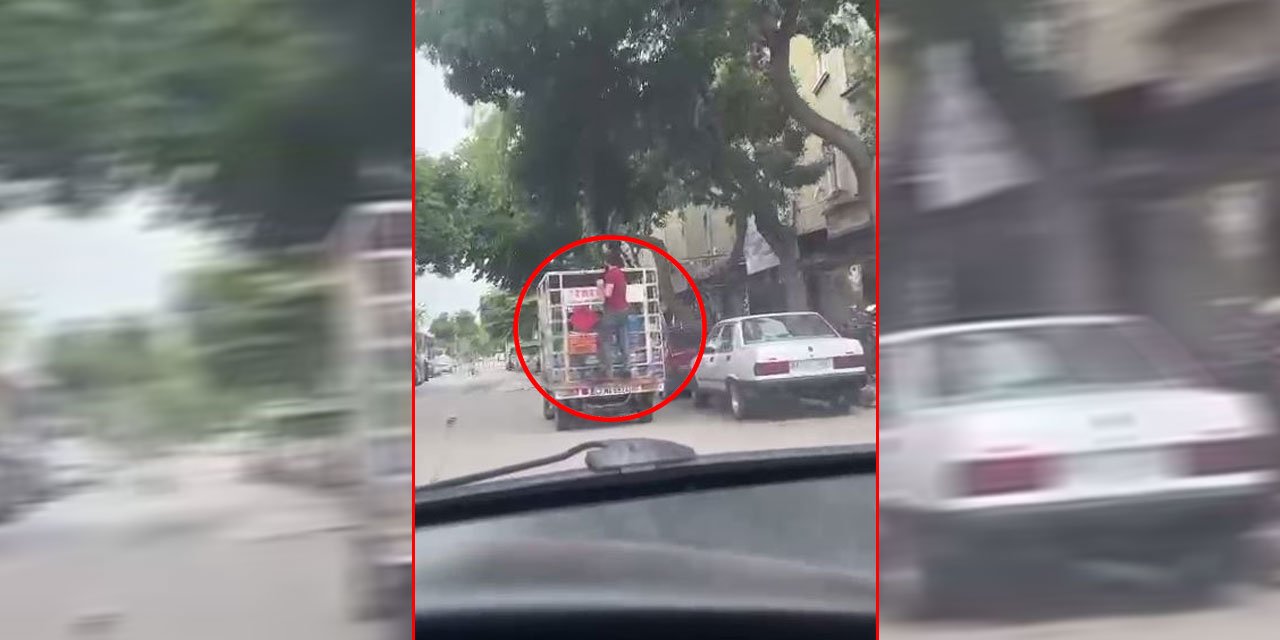 Konya’da yürekleri ağza getiren görüntü!