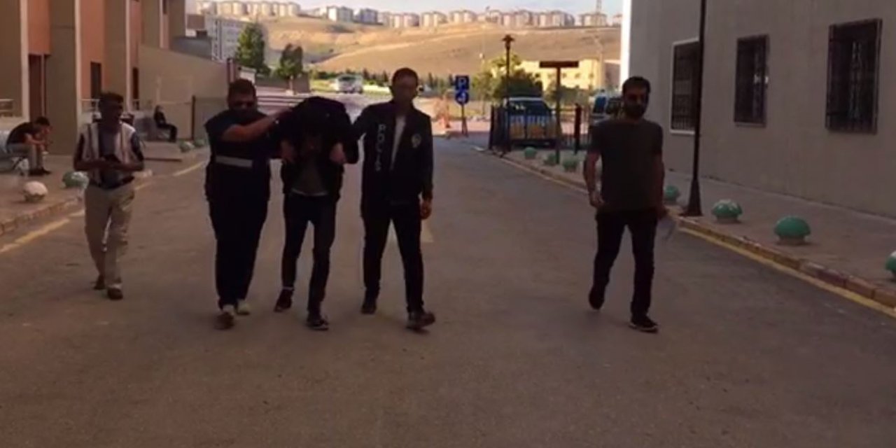 Konya’da hırsızlık şüphelisi polise bıçakla saldırdı